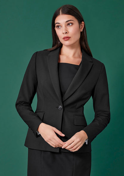Womens Renew Single Button Mid Length Jacket RJ401L