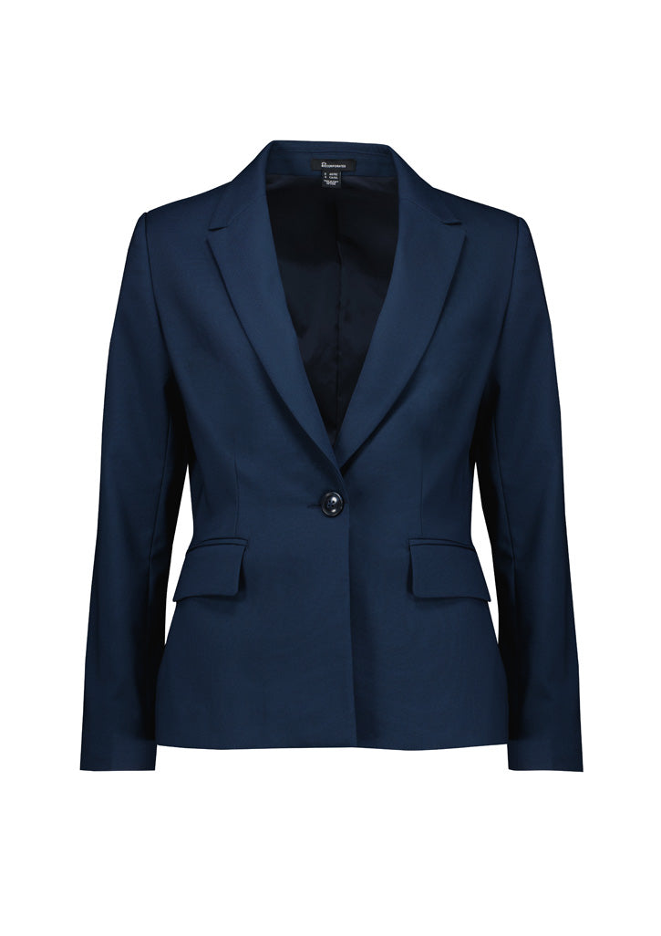 Womens Renew Single Button Mid Length Jacket RJ401L