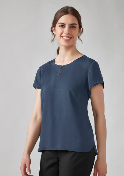 Womens Evelyn Short Sleeve Blouse RU569LS