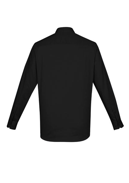 Biz Collection Mens Camden Long Sleeve Shirt - Black
