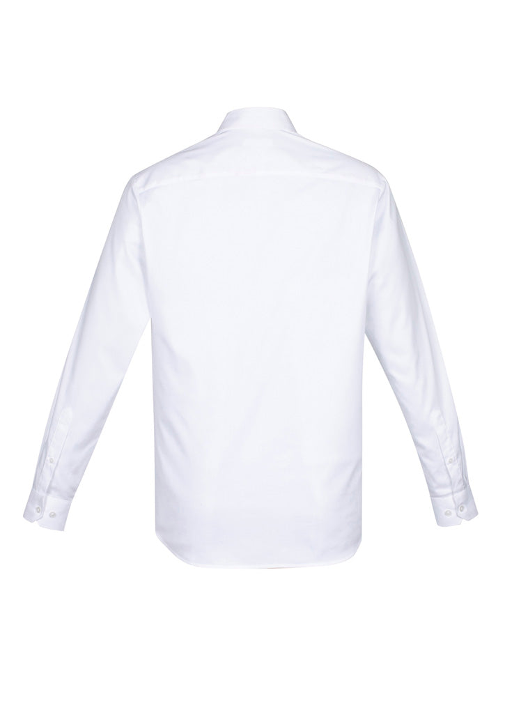 Biz Collection Mens Camden Long Sleeve Shirt - White