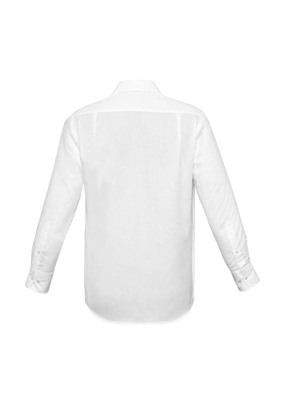Biz Collection Mens Luxe Long Sleeve Shirt - White