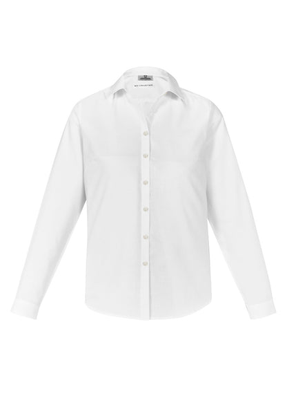 Biz Collection Womens Memphis Long Sleeve Shirt - White