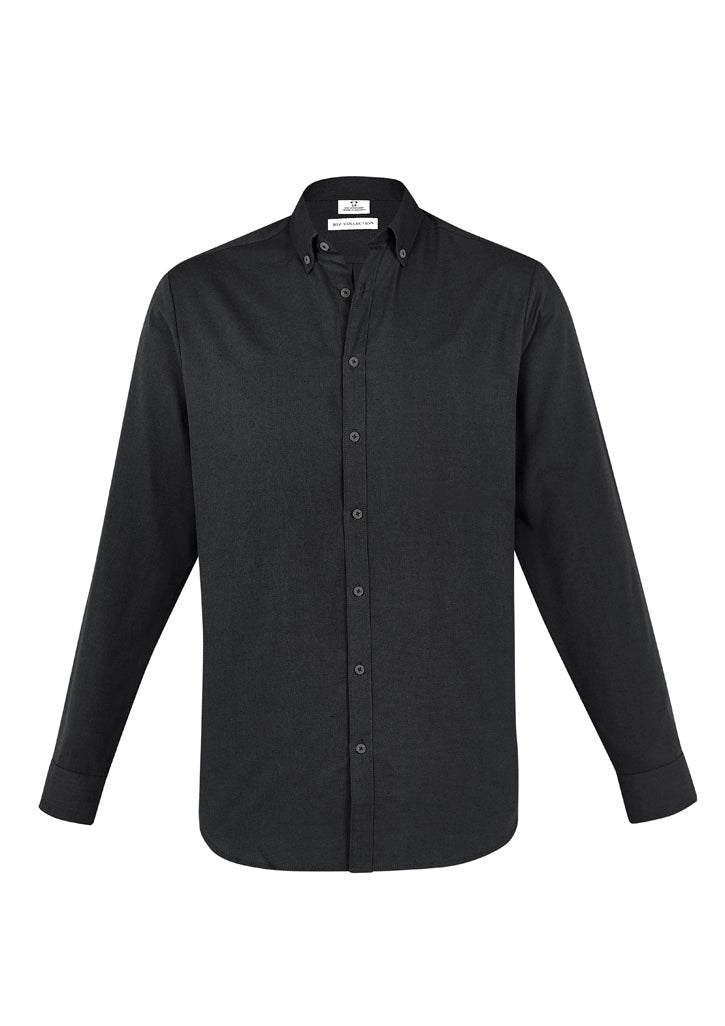 Biz Collection Mens Memphis Long Sleeve Shirt - White