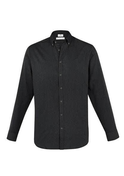 Biz Collection Mens Memphis Long Sleeve Shirt - White