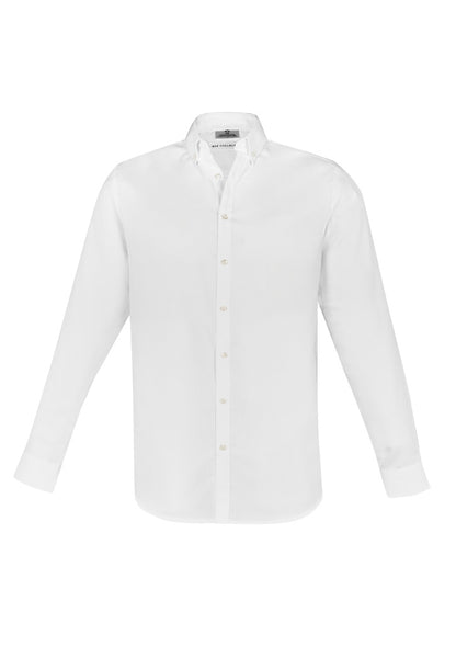 Biz Collection Mens Memphis Long Sleeve Shirt - White