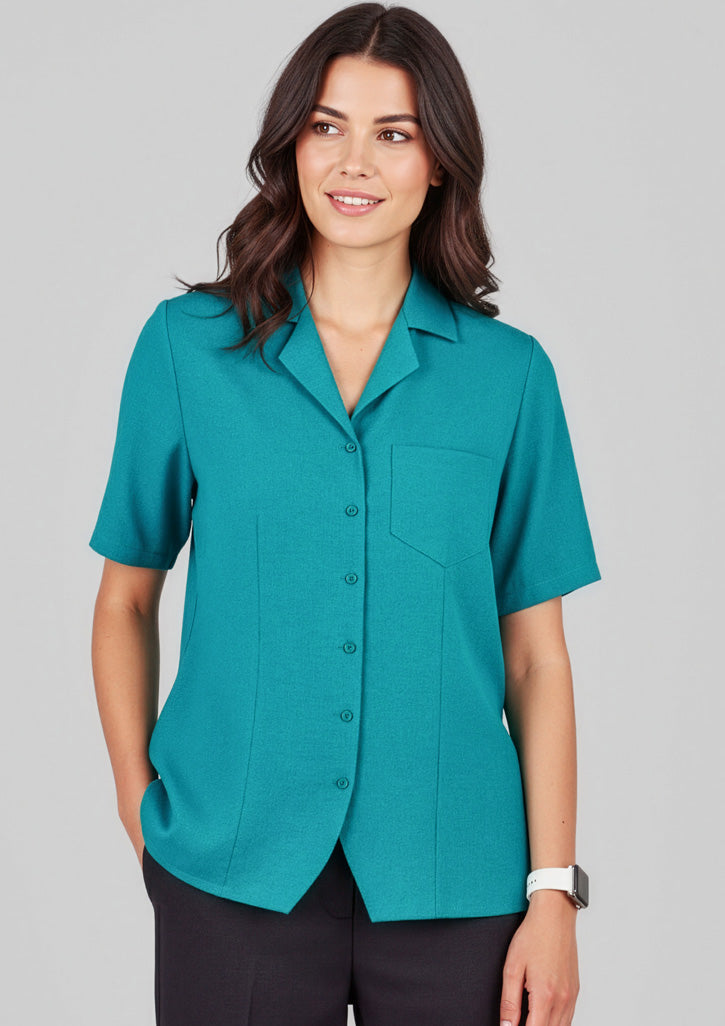 Biz Collection Womens Oasis Overblouse - Teal