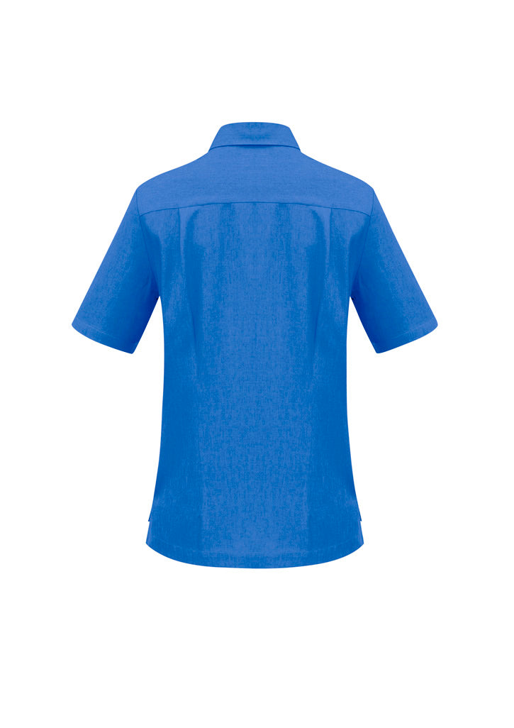 Biz Collection Womens Oasis Overblouse - Electric Blue