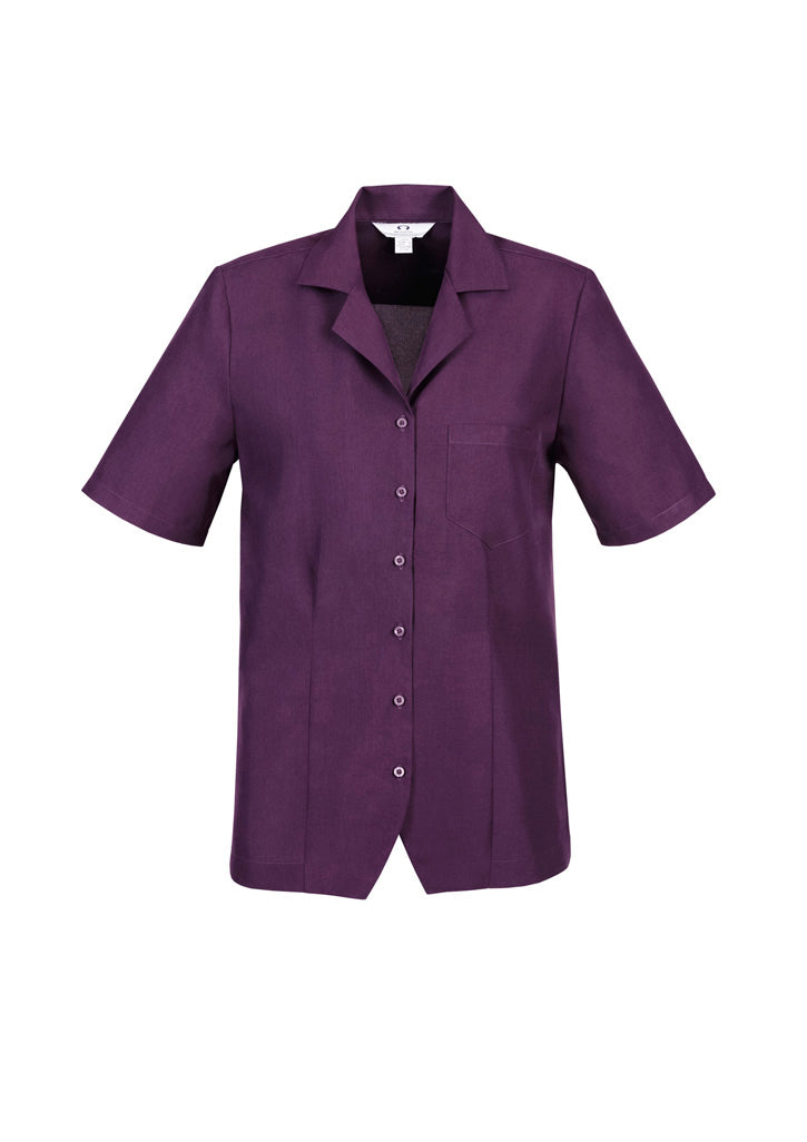 Biz Collection Womens Oasis Overblouse - Grape