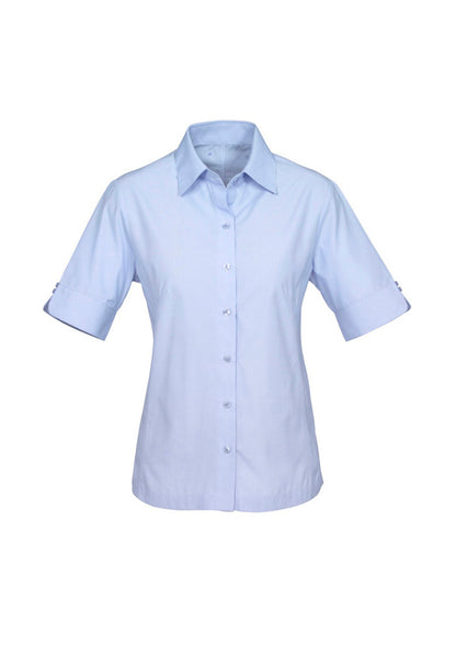 Biz Collection Womens Ambassador Short Sleeve - Blue