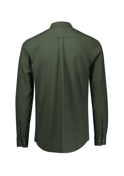 Biz Collection Mens Soul Long Sleeve Shirt - Olive