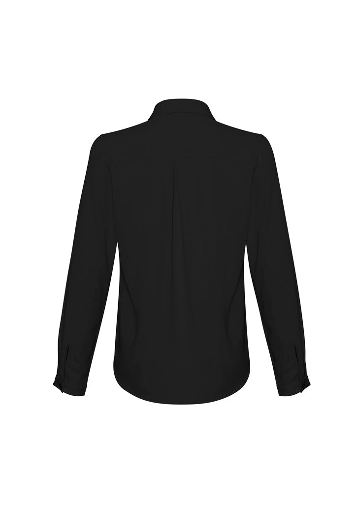 Biz Collection Womens Madison Long Sleeve Shirt - Black