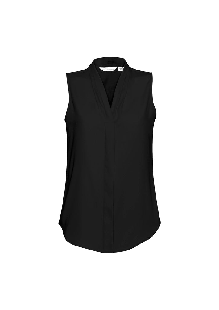 Biz Collection Womens Madison Sleeveless Top - Black