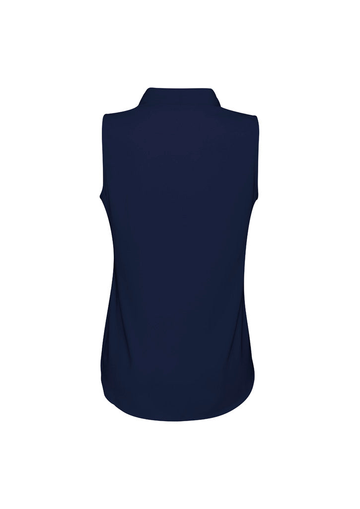 Biz Collection Womens Madison Sleeveless Top - Midnight Blue