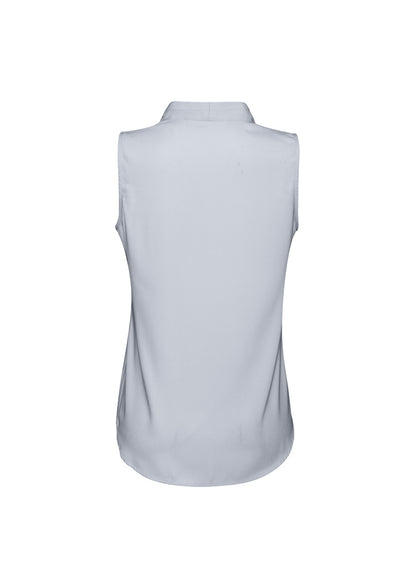 Biz Collection Womens Madison Sleeveless Top - Silver Mist