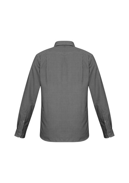 Biz Collection Mens Ellison Long Sleeve Shirt - Black