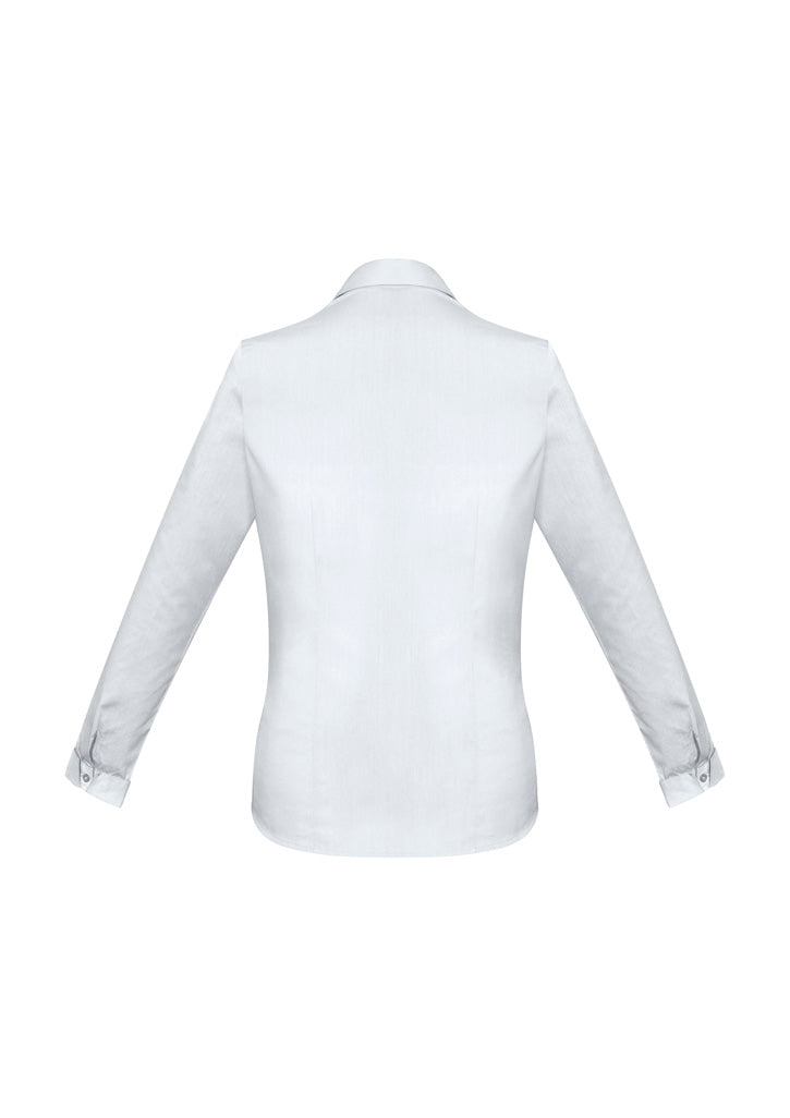 Biz Collection Womens Monaco Long Sleeve Shirt - White