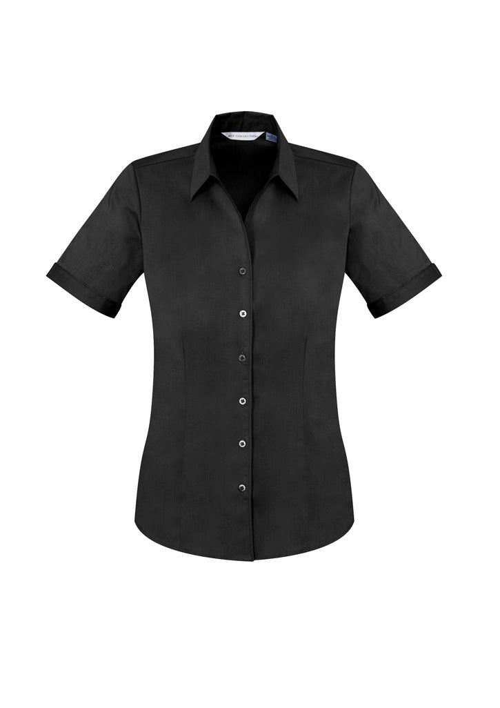 Biz Collection Womens Monaco Short Sleeve Shirt - Ink