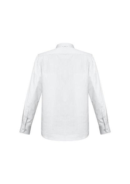 Biz Collection Mens Monaco Long Sleeve Shirt - White