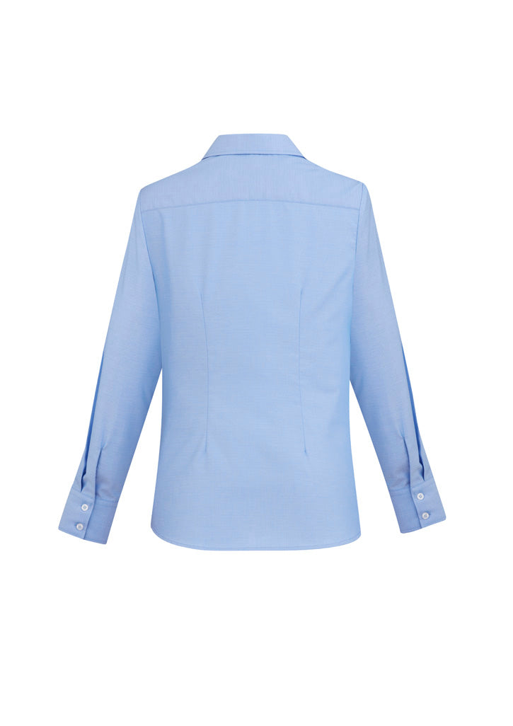 Biz Collection Womens Regent Long Sleeve Shirt - Blue