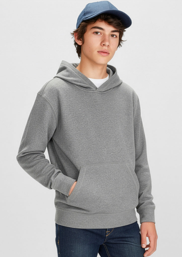 Biz Collection Kids Hype Hoodie - Grey Marle
