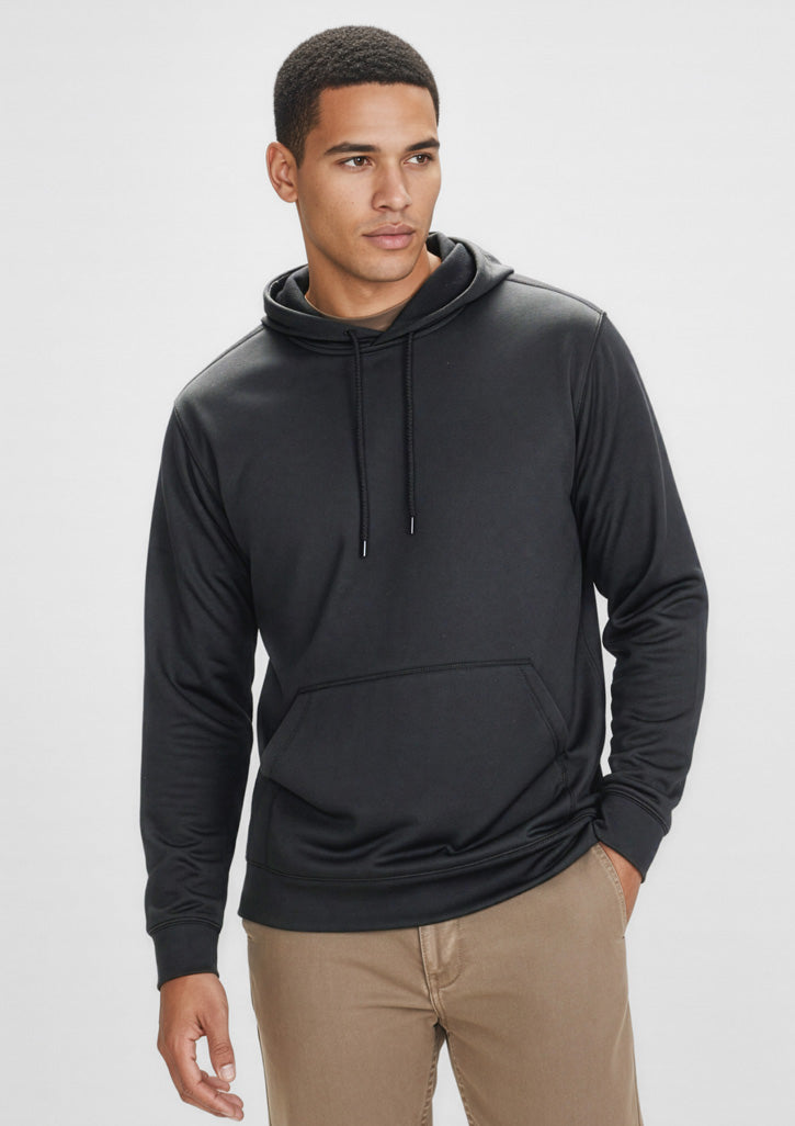 Biz Collection Mens Hype Hoodie - Black
