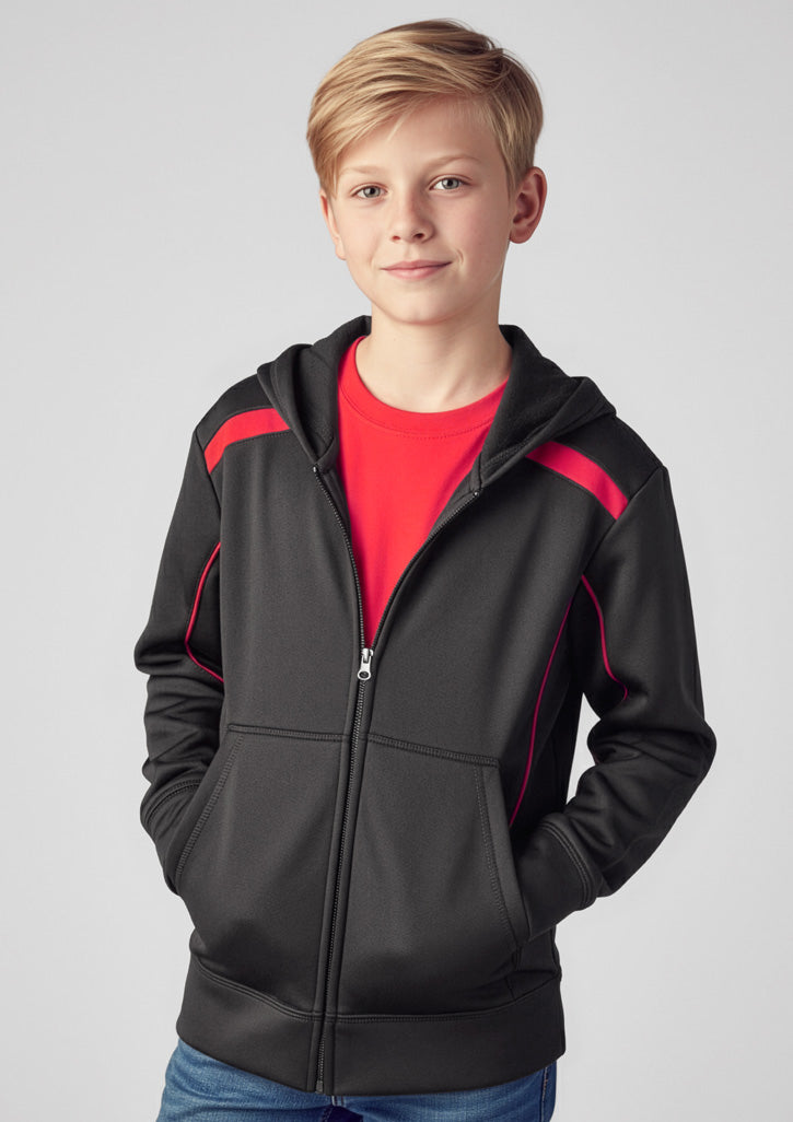 Biz Collection Kids United Hoodie - Black/White