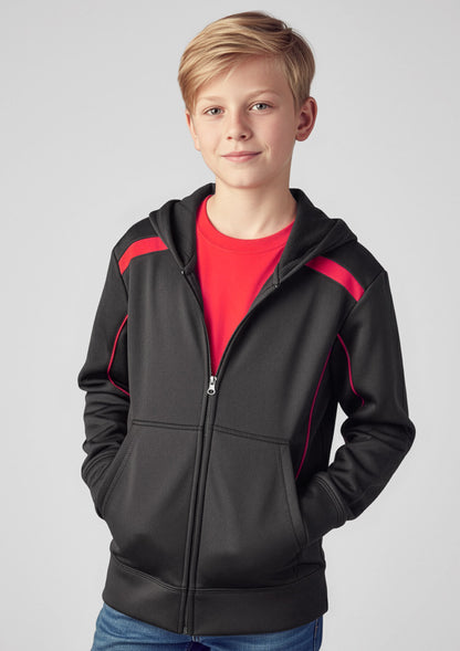 Biz Collection Kids United Hoodie - Black/White