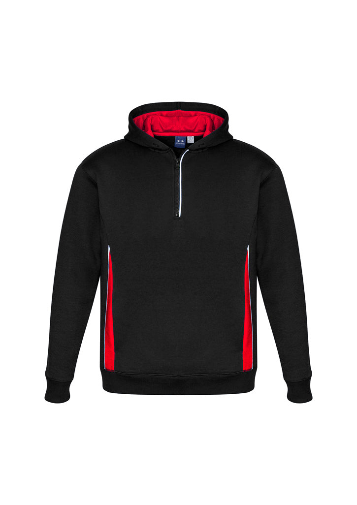 Biz Collection Kids Renegade Hoodie - Black/Red/Silver