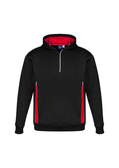 Biz Collection Kids Renegade Hoodie - Black/Red/Silver