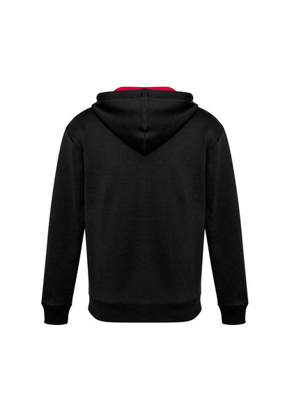 Biz Collection Kids Renegade Hoodie - Black/Red/Silver