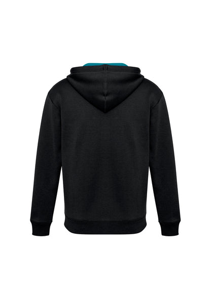 Biz Collection Kids Renegade Hoodie - Black/Teal/Silver