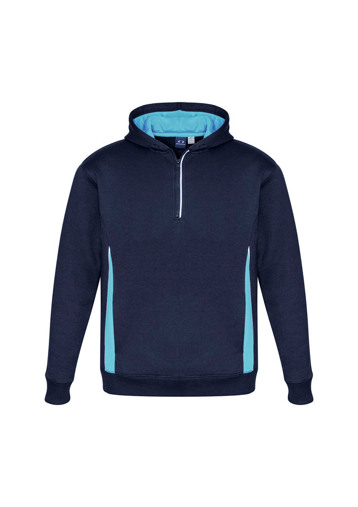 Biz Collection Kids Renegade Hoodie - Navy/Sky/Silver
