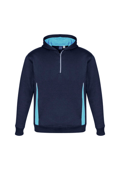 Biz Collection Kids Renegade Hoodie - Navy/Sky/Silver