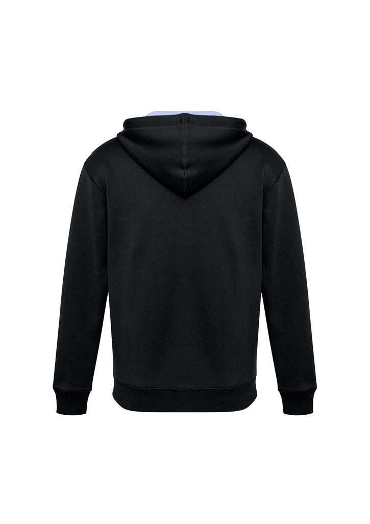 Biz Collection Unisex Renegade Hoodie - Black/White/Silver