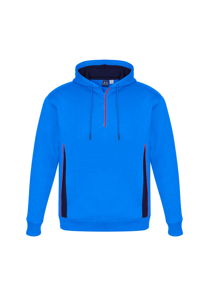 Biz Collection Unisex Renegade Hoodie - Royal/Navy/Fluoro Orange
