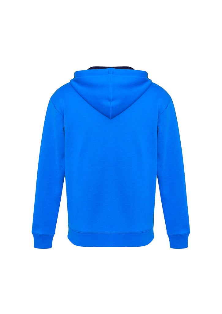 Biz Collection Unisex Renegade Hoodie - Royal/Navy/Fluoro Orange