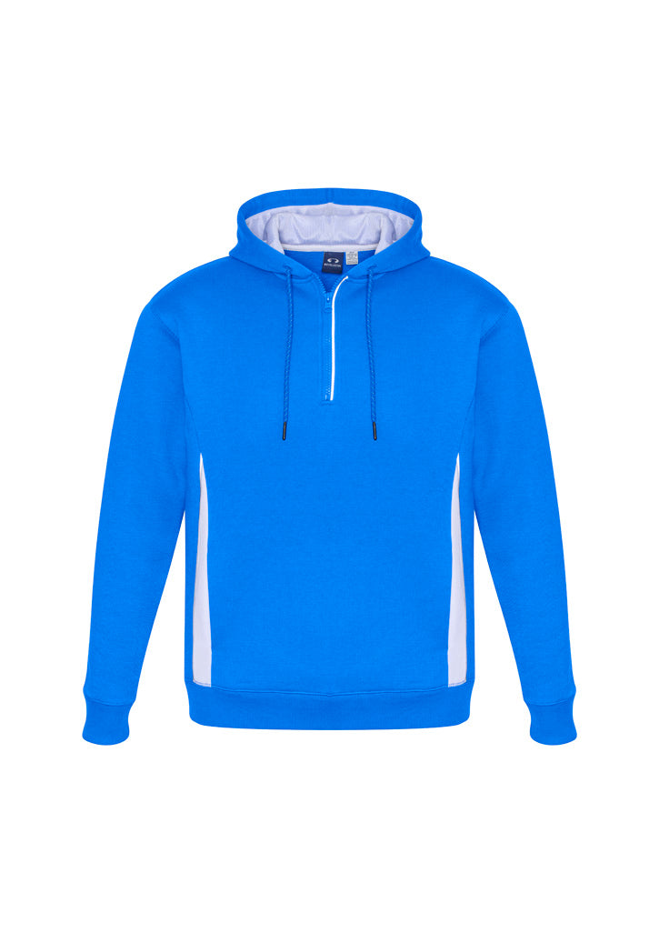 Biz Collection Unisex Renegade Hoodie - Royal/White/Silver