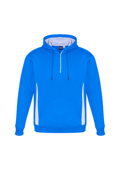 Biz Collection Unisex Renegade Hoodie - Royal/White/Silver