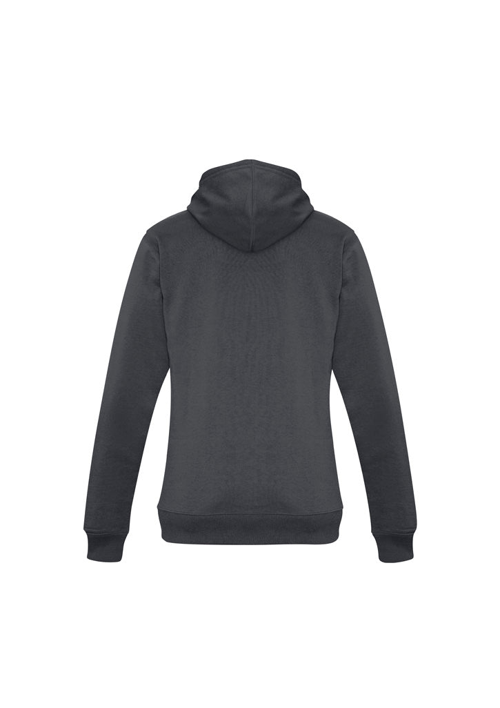 Biz Collection Womens Crew Hoodie - Charcoal