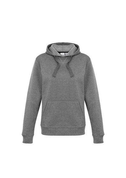 Biz Collection Womens Crew Hoodie - Grey Marle