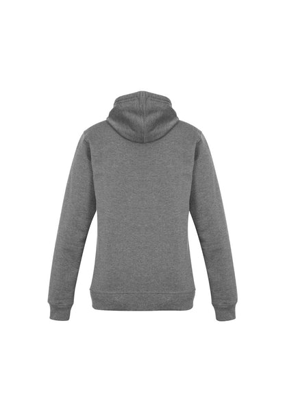Biz Collection Womens Crew Hoodie - Grey Marle