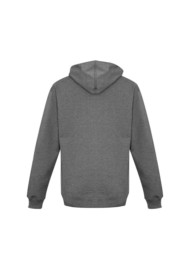 Biz Collection Mens Crew Hoodie - Grey Marle