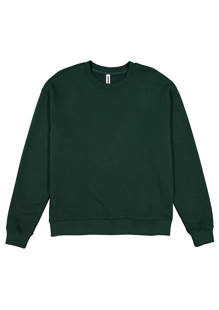 Good Mates Mens Everyday Crew Sweatshirt - Scarab Green