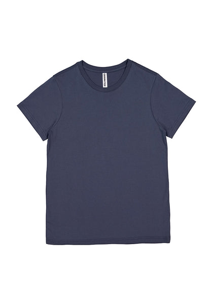 Good Mates Womens Basis Short Sleeve Tee - Steel Blue