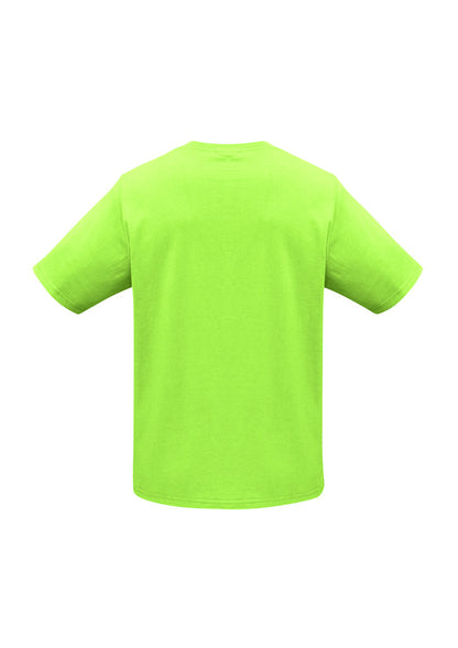 Biz Collection Mens Ice Short Sleeve Tee - Fluoro Yellow/Lime