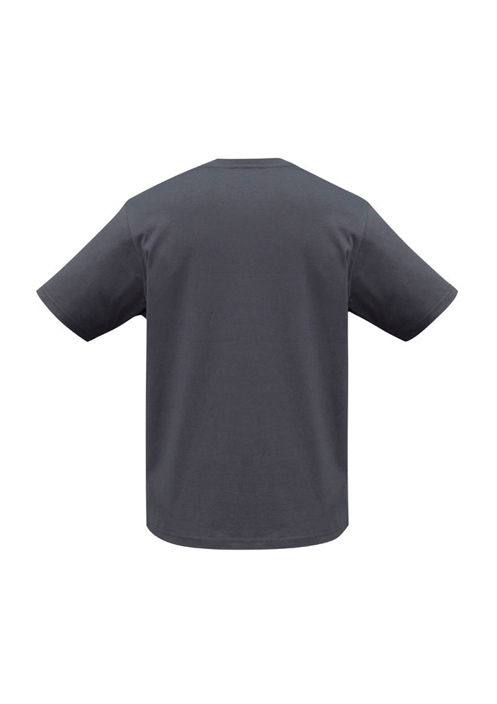 Biz Collection Mens Ice Short Sleeve Tee - Charcoal