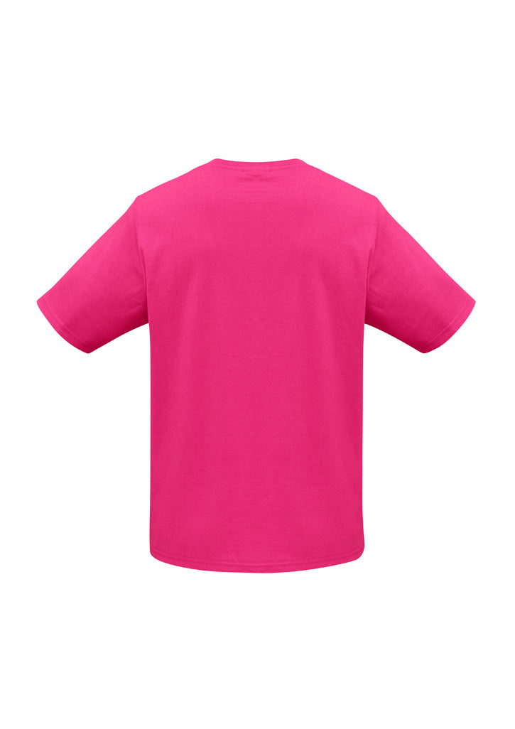 Biz Collection Mens Ice Short Sleeve Tee - Fuchsia