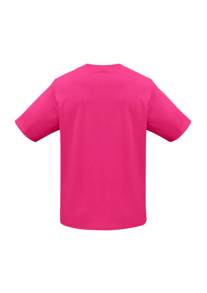 Biz Collection Mens Ice Short Sleeve Tee - Fuchsia