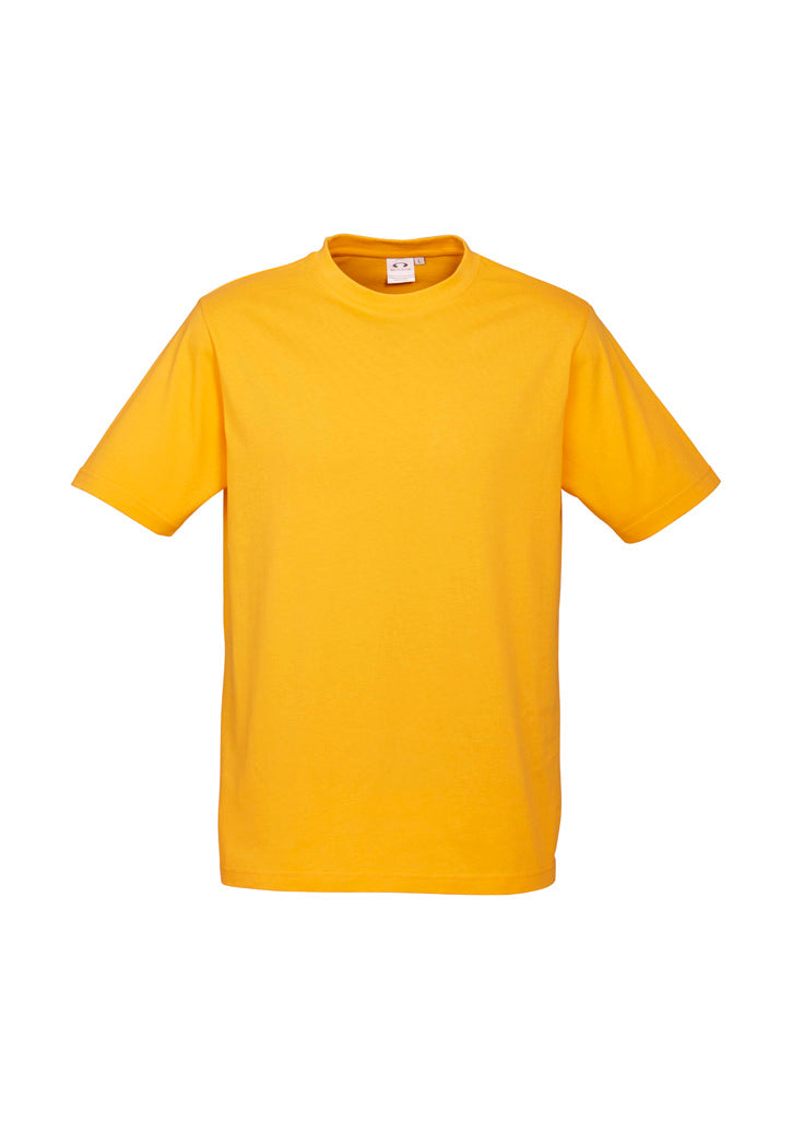 Biz Collection Mens Ice Short Sleeve Tee - Gold